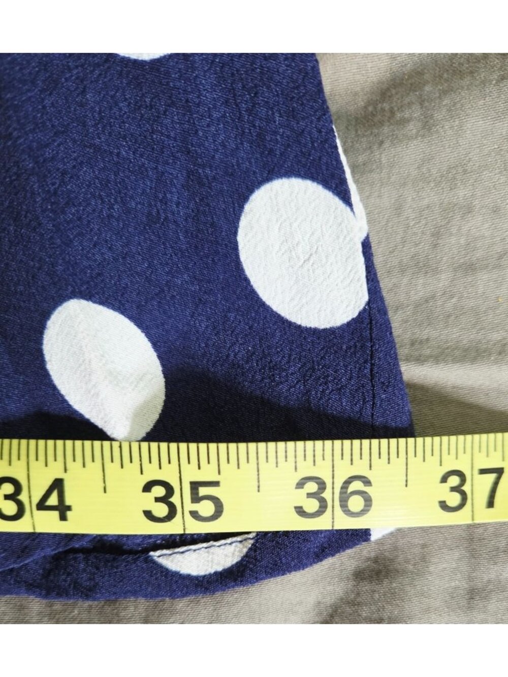 Talbots Women's 14P Maxi Skirt Boho Prairie Broomstick Cottage Polka Dot A-Line - Picture 11 of 12